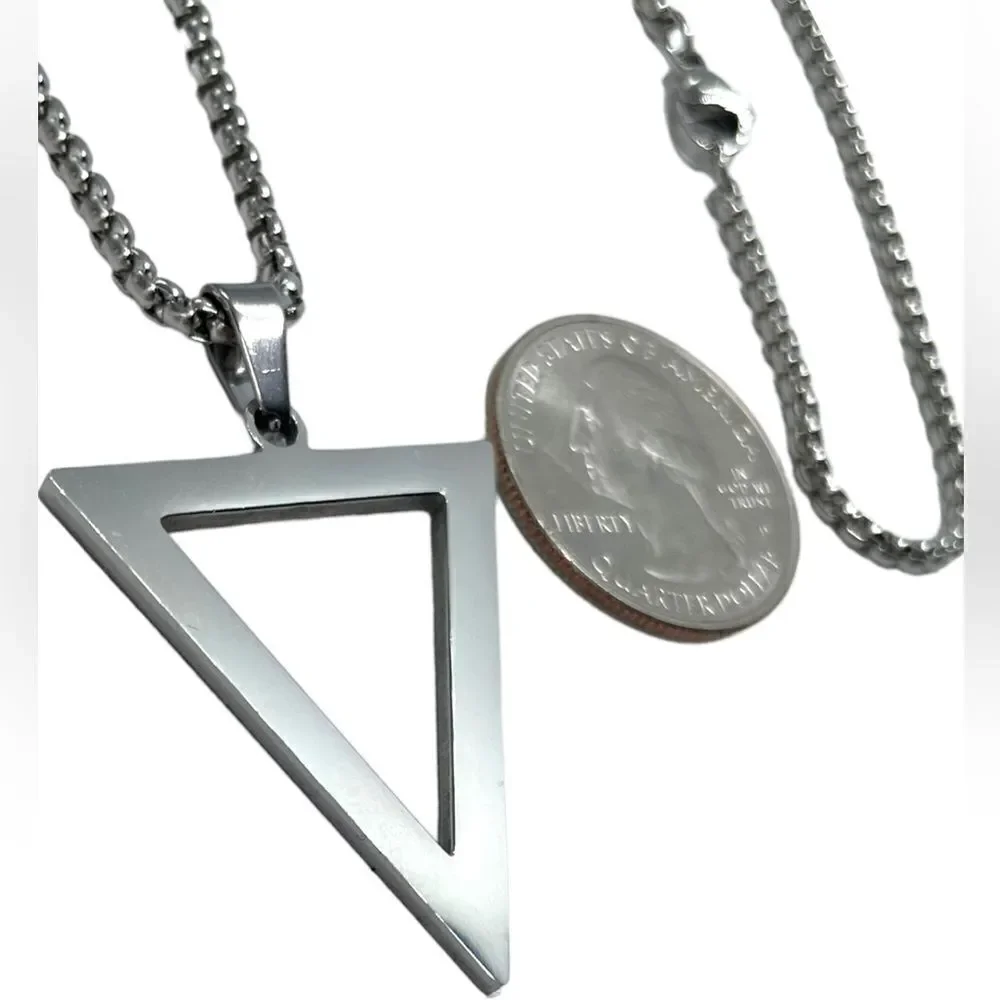 Stainless Steel - Arrow Necklace l Men’s, Unisex l New